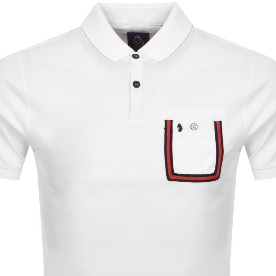 Alternative Image for ProductLuke 1977 Dr Doloads Polo T Shirt White2
